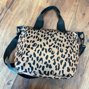 ☀️ NWOT MYTAGALONGS Mini Commuter Neoprene Tote Bag with Crossbody Strap